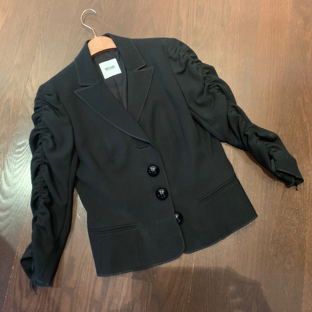 Moschino woven ladies blazer